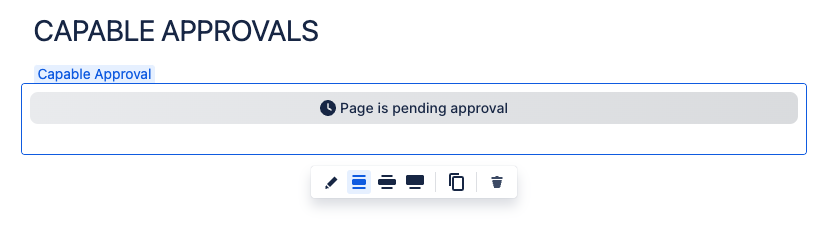 Show the status of approval with the Approval Macro