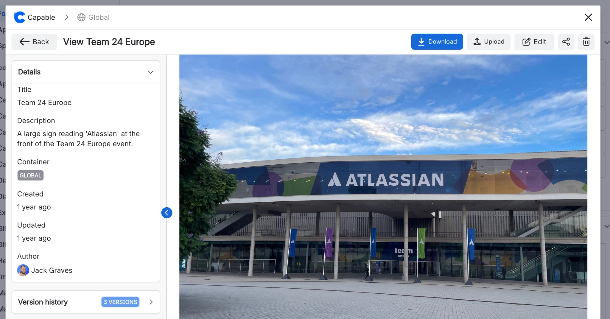 View images in Confluence