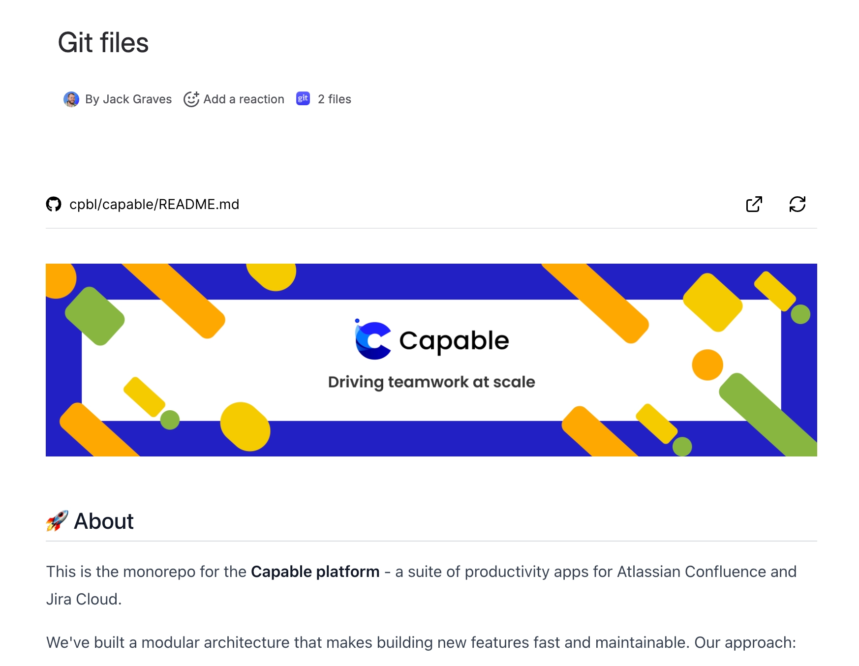 Embed Markdown in Confluence from Github