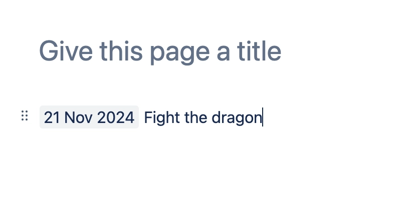 Confluence Date Macro