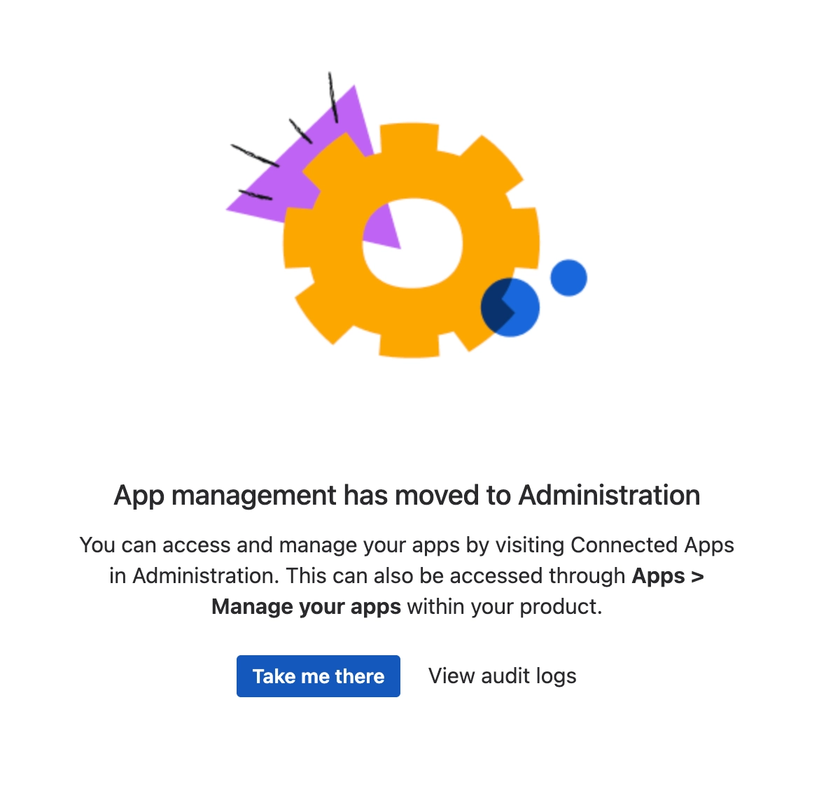 Manage Apps Page