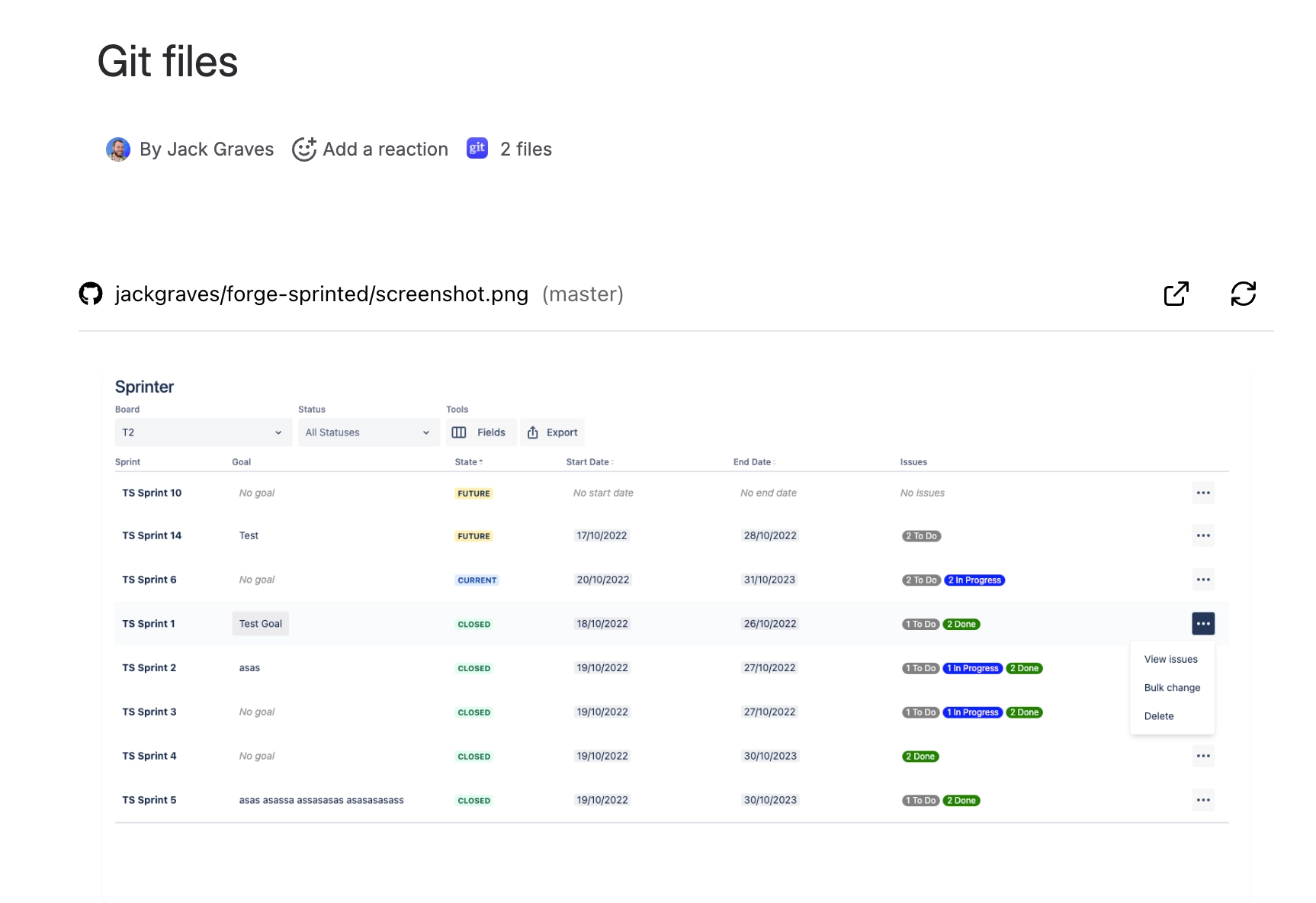 Images from Github in Confluence