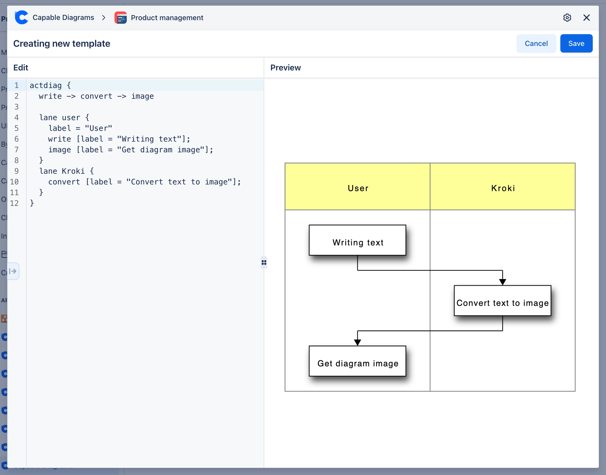 BlockDiag in Confluence