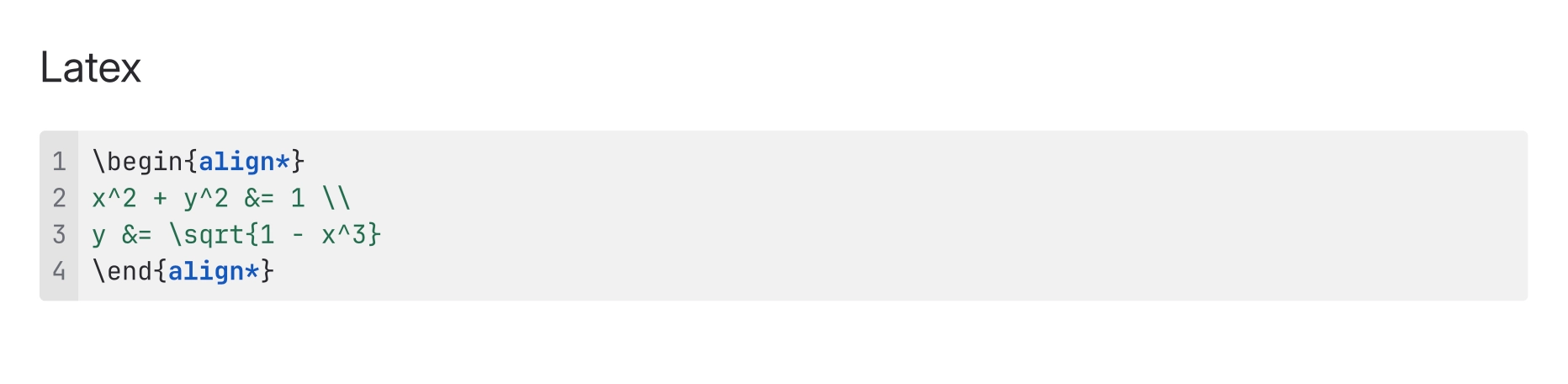 Export the LaTeX macro in Confluence