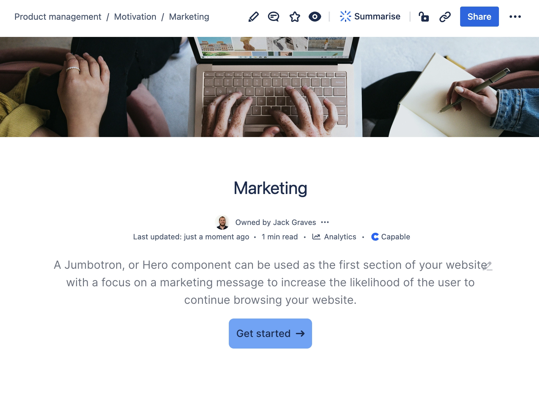 HTML in Confluence Pages Example 4