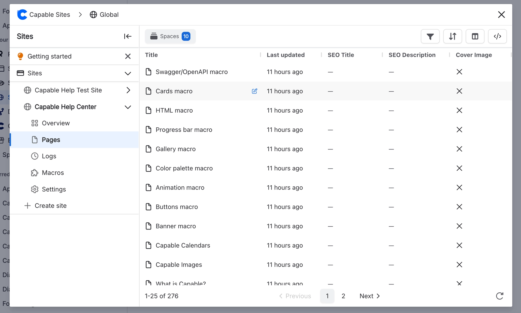 SEO with Capable Sites