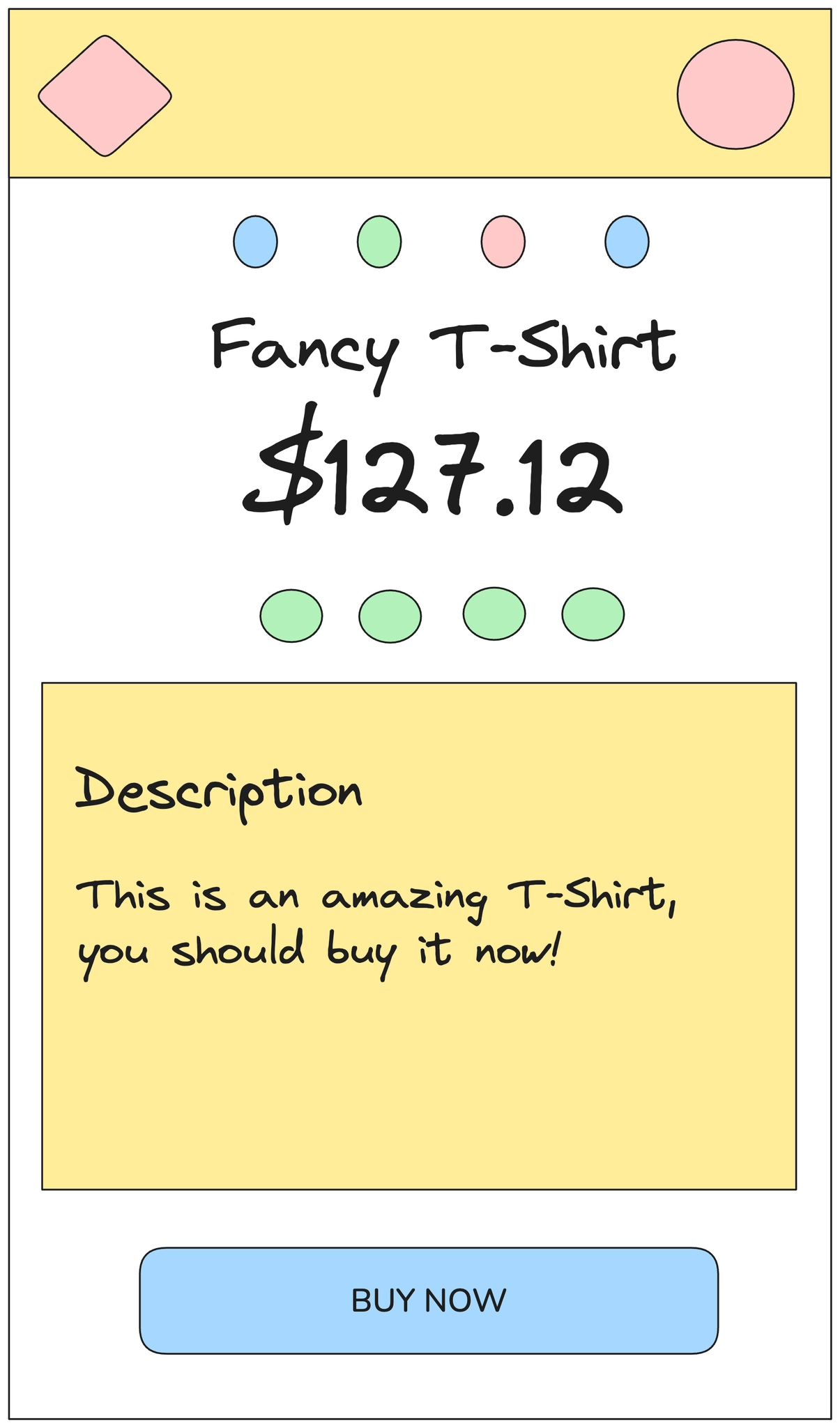 Mobile Wireframe
