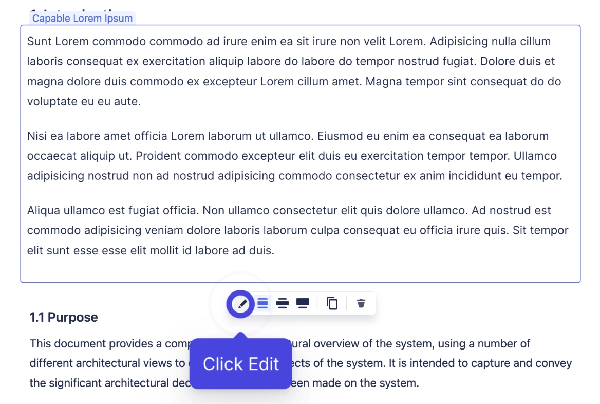 Edit the Lorem ipsum macro configuration