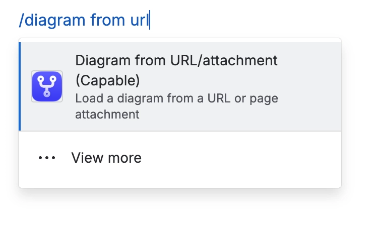 Insert Diagram from URL macro