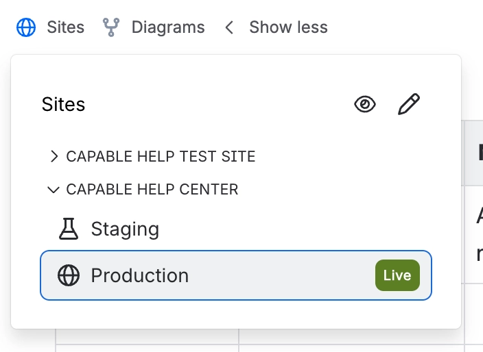 View Page Sites Status in Confluence