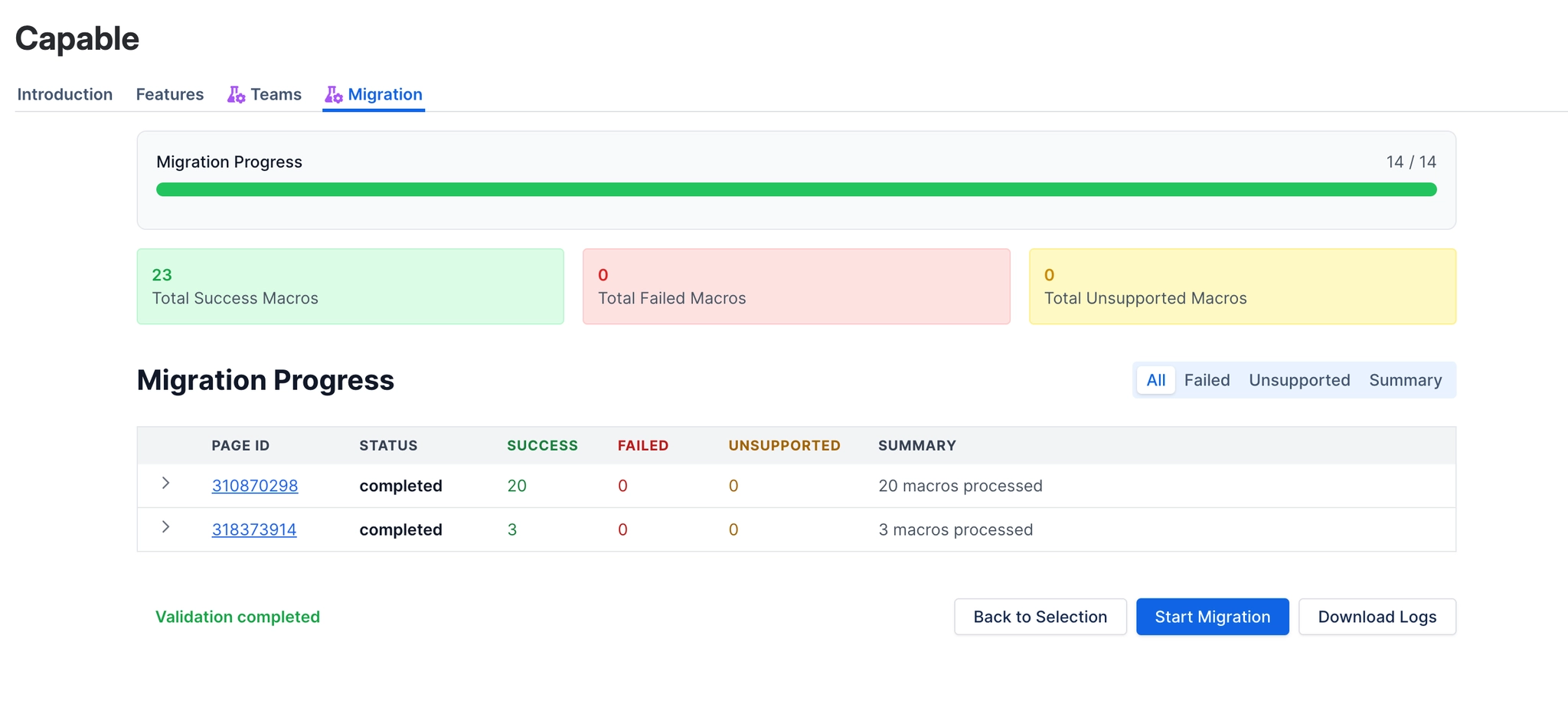 Migrate to Capable Assistant